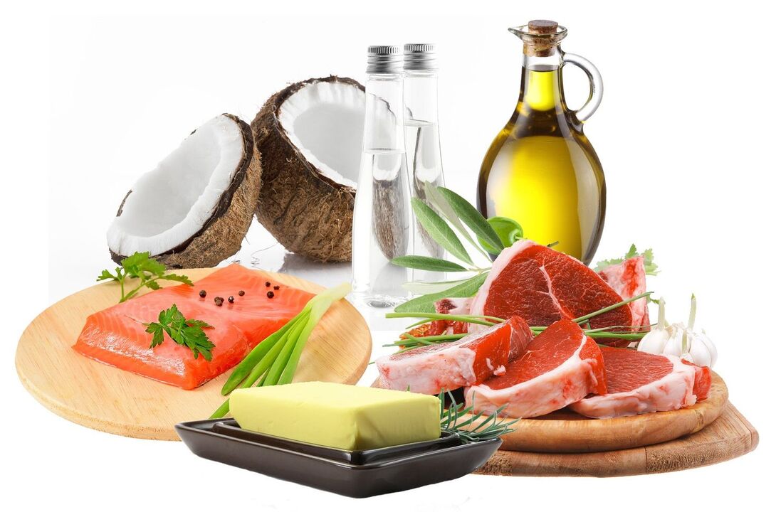 Vet voedsel voor keto -dieet bij gebruik van zxcvbnmqwert